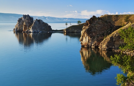 Der wasserreichste Süßwassersee der Welt: der Baikalsee. (Quelle: istockphoto)